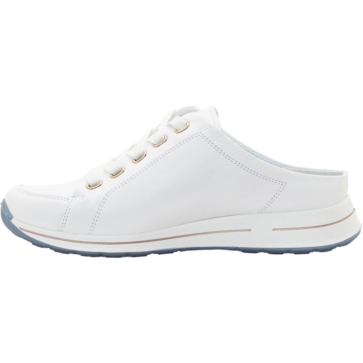 Ara Orlando Women's Slip Ons Sporty White Calf Leather