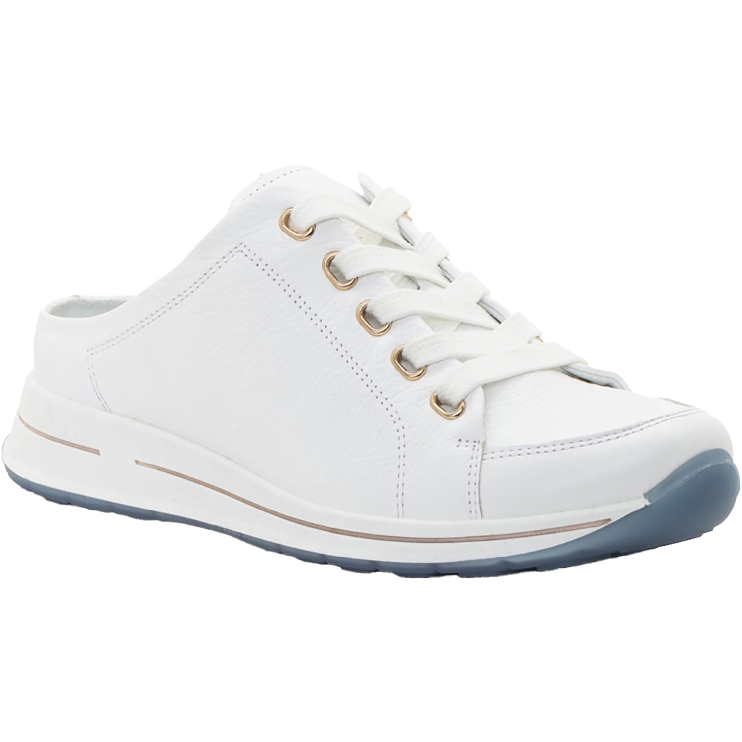 Ara Orlando Women's Slip Ons Sporty White Calf Leather