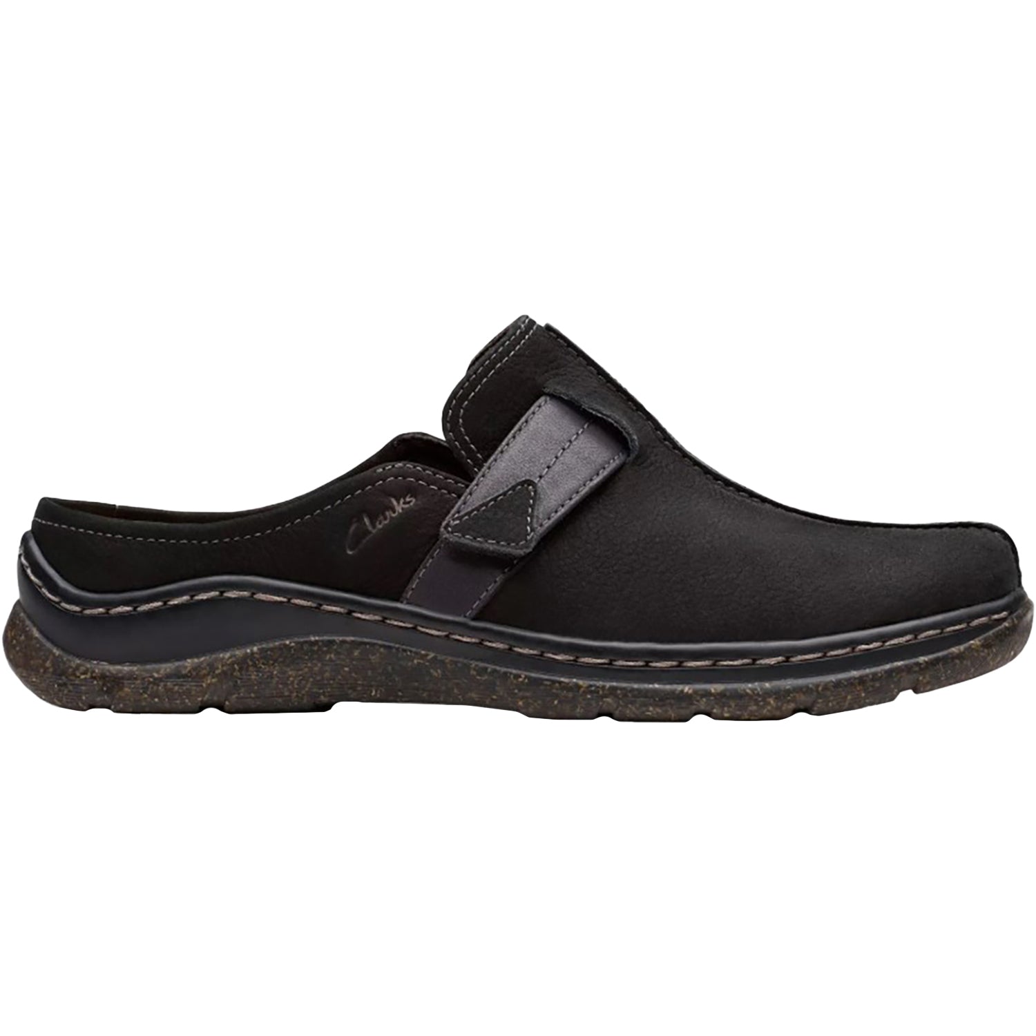 Clarks Orlene Clog Women's Open Back Clogs Black Nubuck