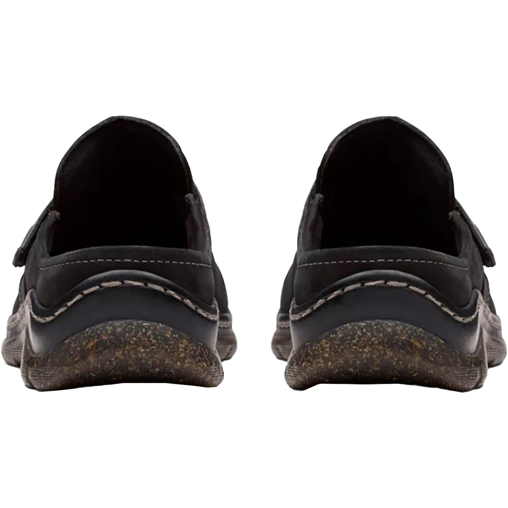 Clarks Orlene Clog Women's Open Back Clogs Black Nubuck