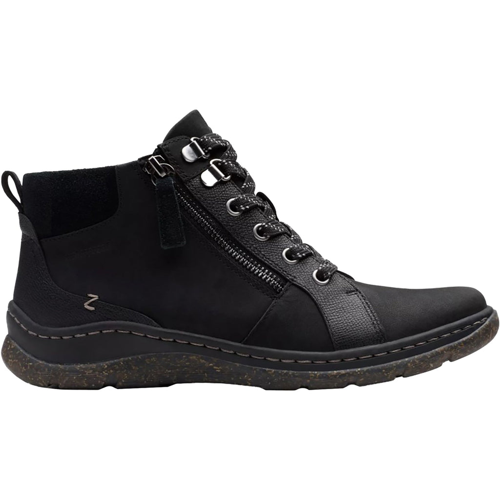 Clarks Orlene Top Waterproof Women's Boots Black Leather