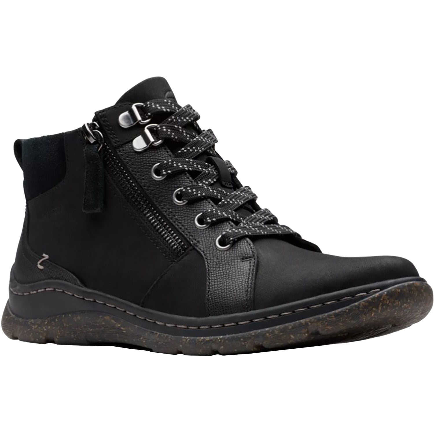 Clarks Orlene Top Waterproof Women's Boots Black Leather