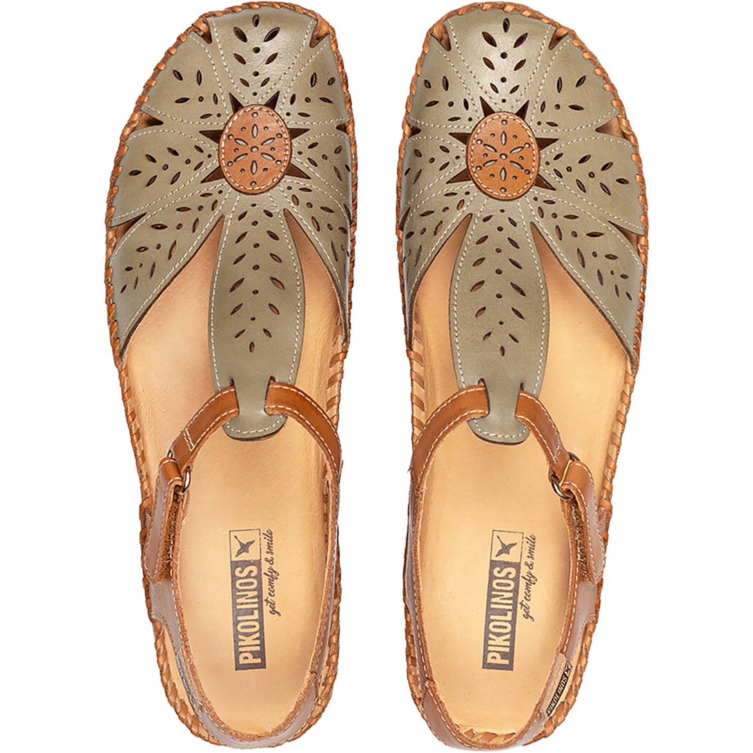 Pikolinos P Vallarta 655-0841C1 Women's Mary Jane Traditional Sage
