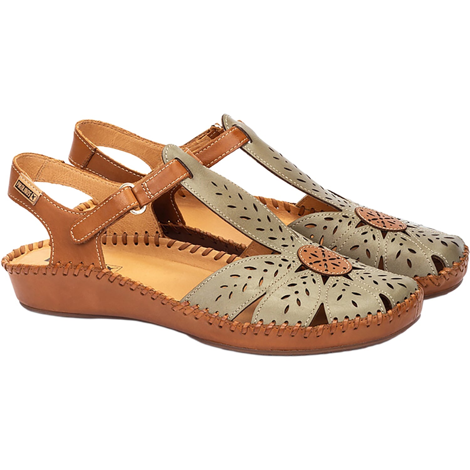 Pikolinos P Vallarta 655-0841C1 Women's Mary Jane Traditional Sage