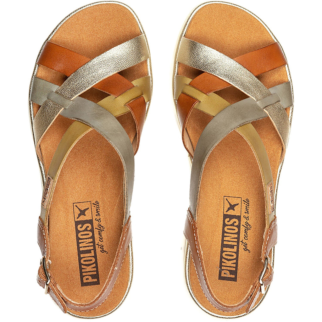 Pikolinos Palma W4N-0650C1 Women's Wedge Sandals Brandy