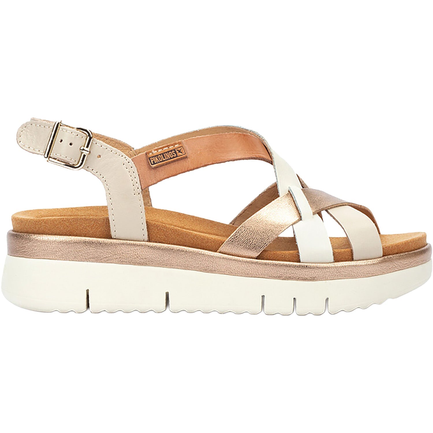 Pikolinos Palma W4N-0650C1 Women's Wedge Sandals Marfil