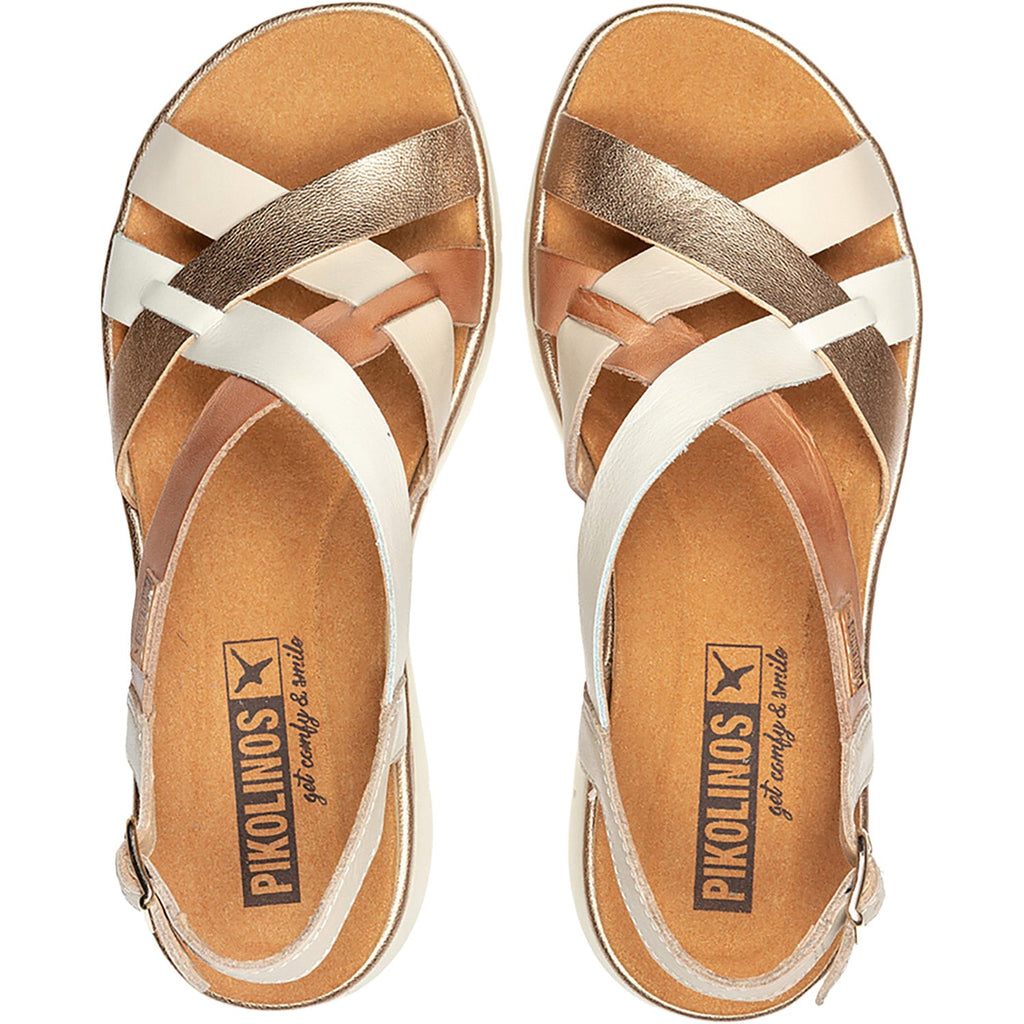 Pikolinos Palma W4N-0650C1 Women's Wedge Sandals Marfil