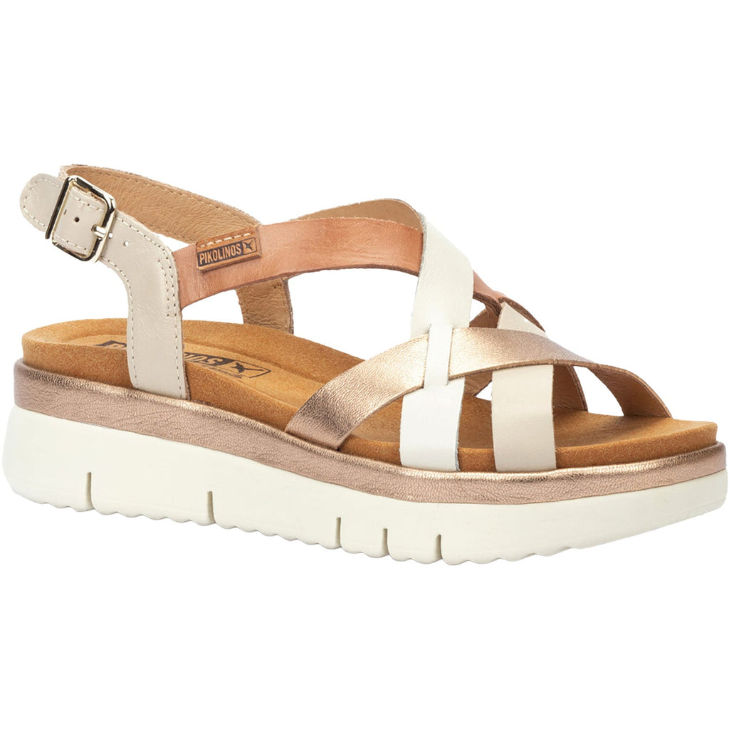 Pikolinos Palma W4N-0650C1 Women's Wedge Sandals Marfil