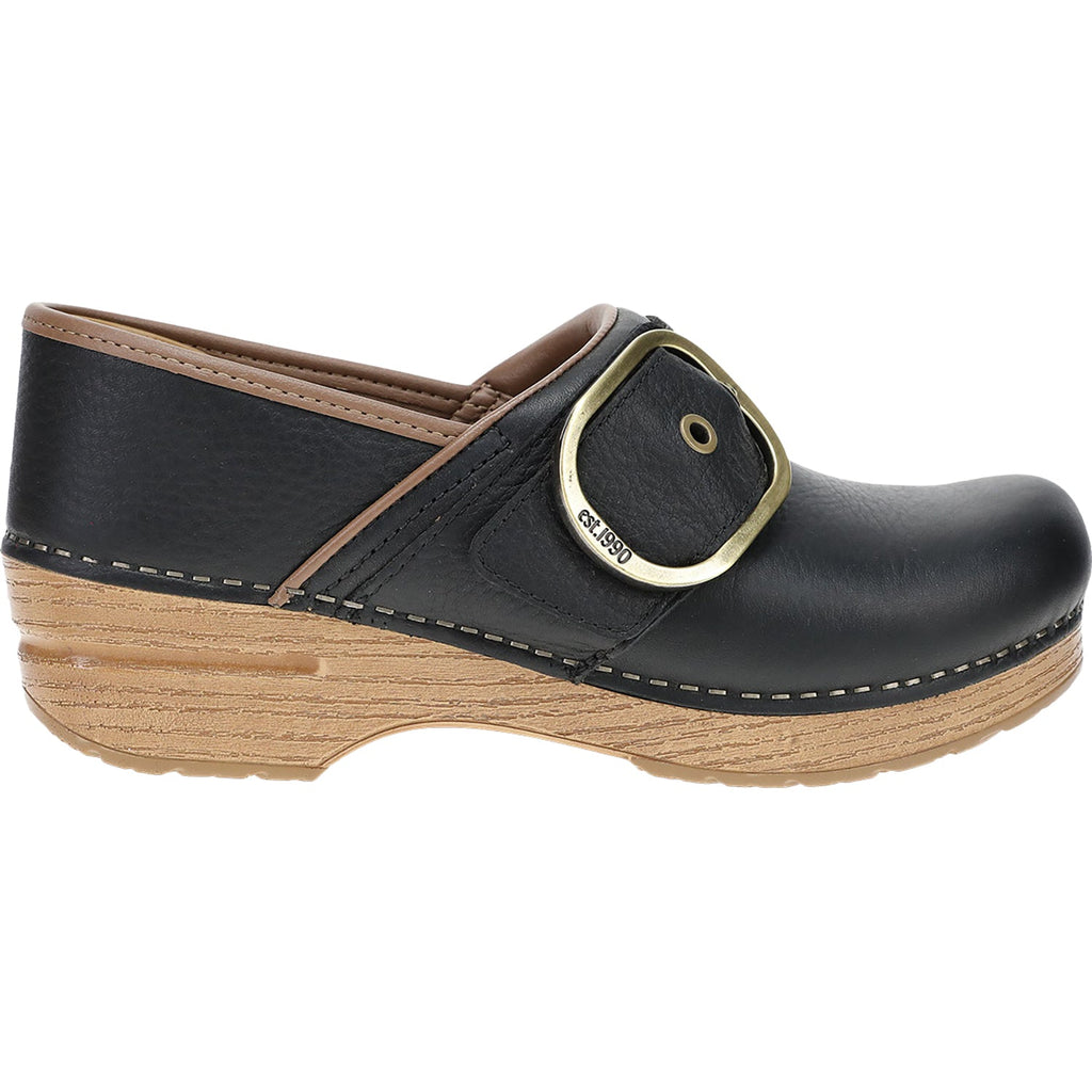 Dansko Pearson Women's Clogs Black Tumbled