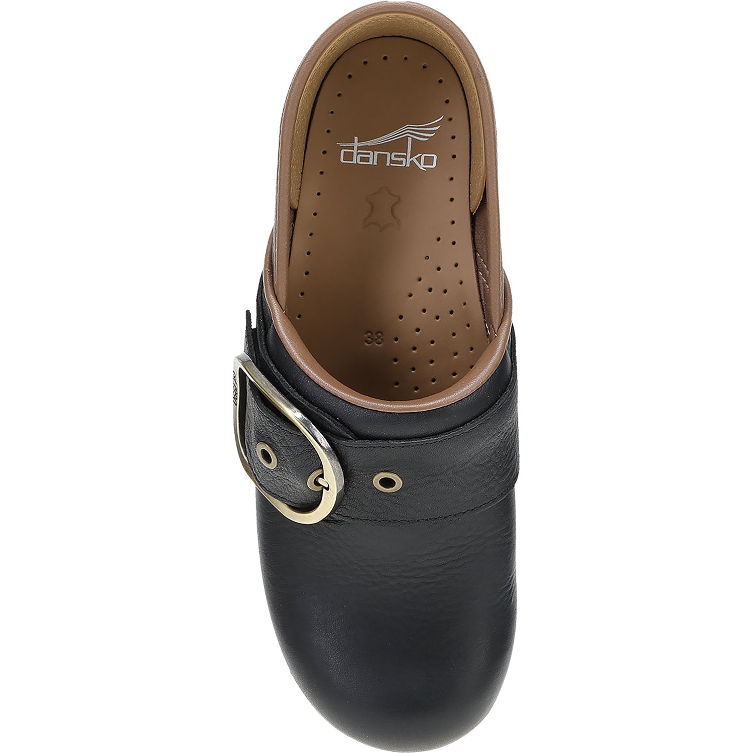 Dansko Pearson Women's Clogs Black Tumbled