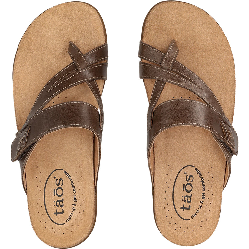 Taos Perfect Women's Sandals Thong Sandals Mocha