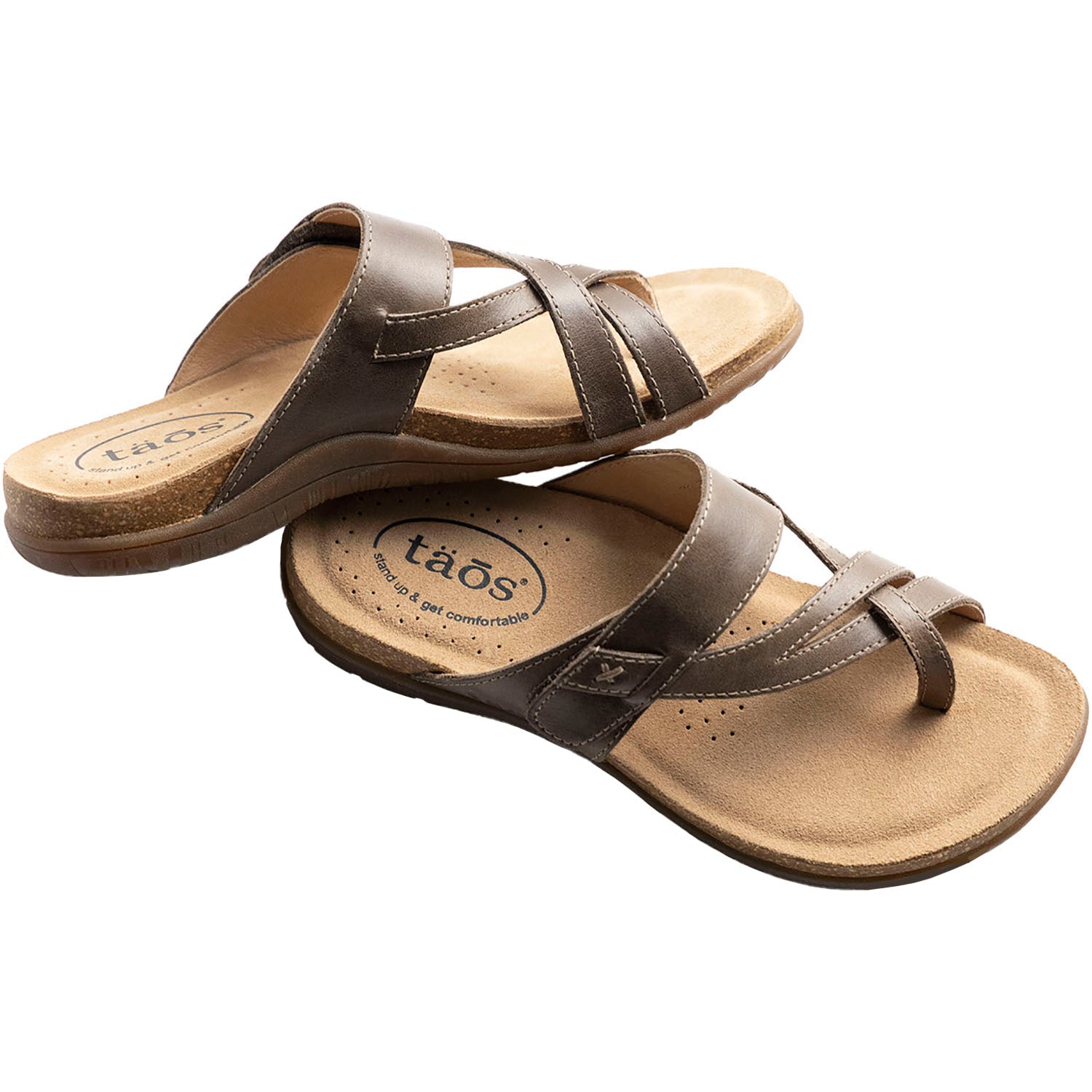 Taos Perfect Women's Sandals Thong Sandals Mocha