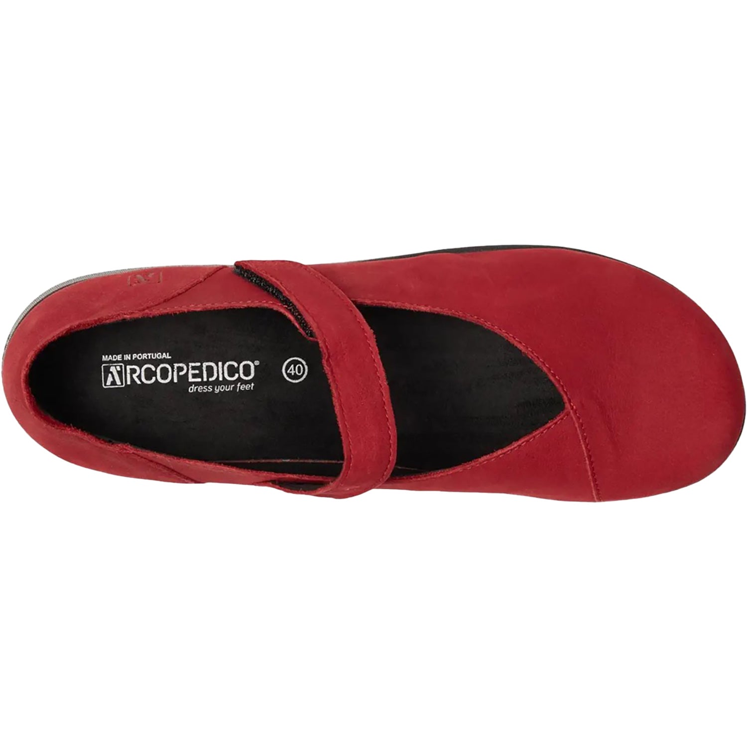 Arcopedico Pico Women's Mary Jane Traditional Melog Red