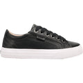Taos Plim Soul Lux Women's Lace Up Shoes Black/White Leather