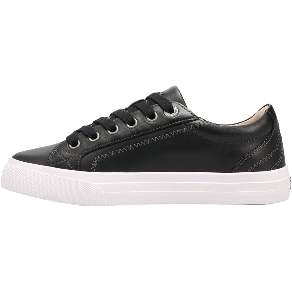 Taos Plim Soul Lux Women's Lace Up Shoes Black/White Leather