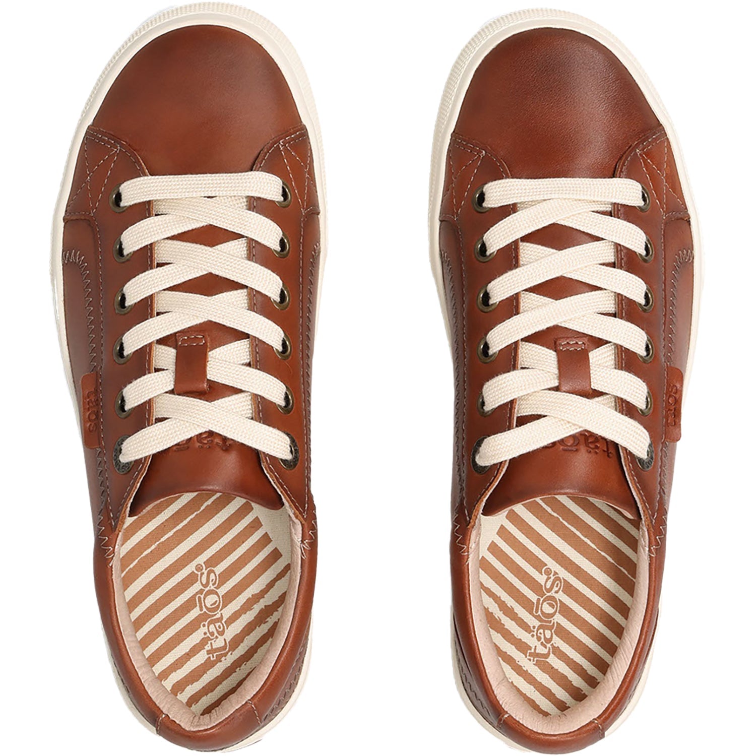 Taos Plim Soul Lux Women's Sneakers Cognac Leather