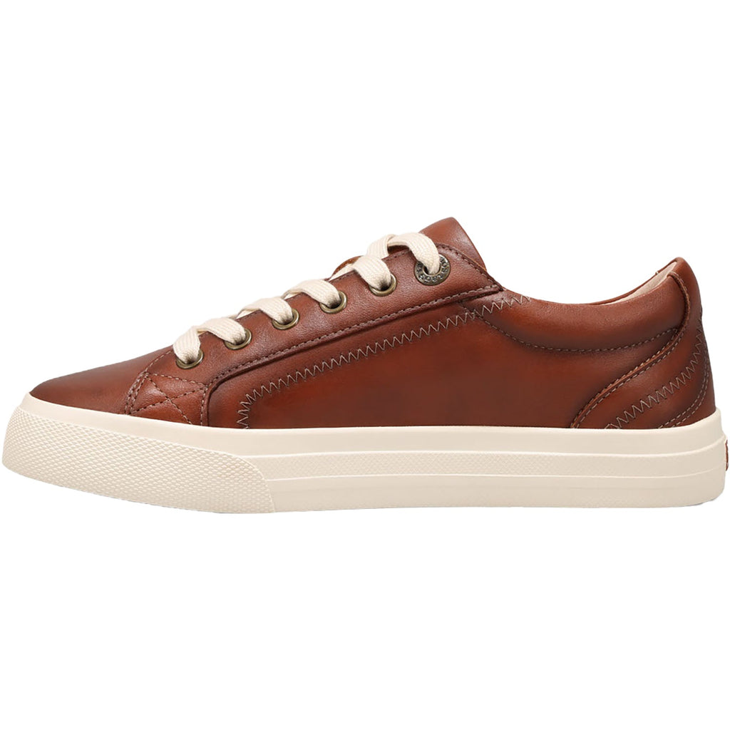 Taos Plim Soul Lux Women's Sneakers Cognac Leather