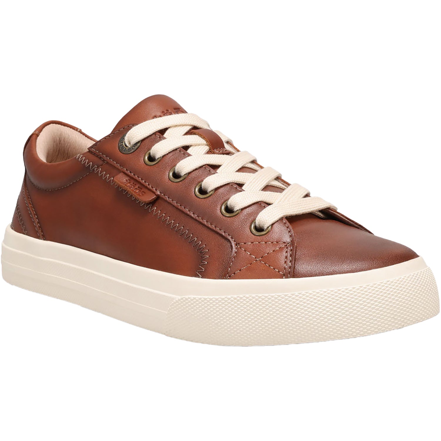 Taos Plim Soul Lux Women's Sneakers Cognac Leather