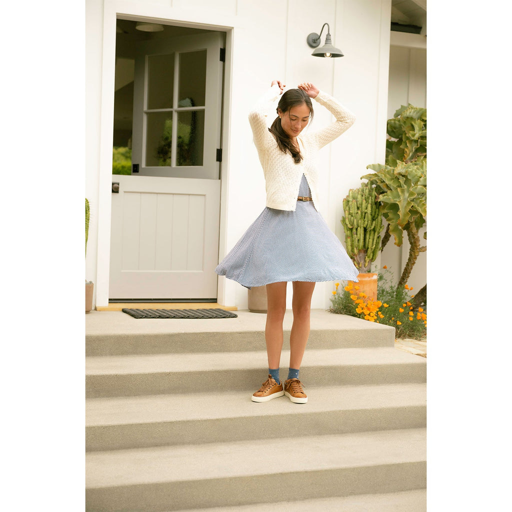 Taos Plim Soul Lux Women's Sneakers Cognac Leather