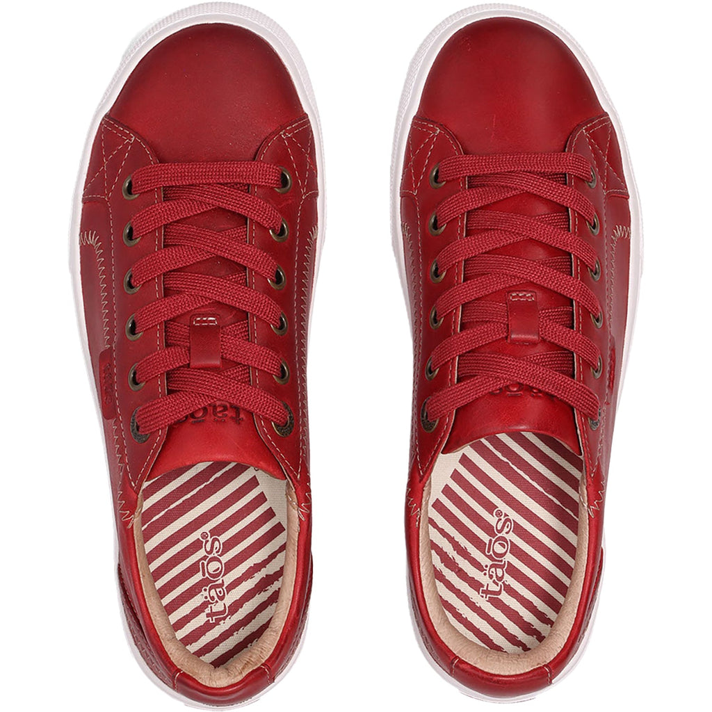 Taos Plim Soul Lux Women's Sneakers Red Leather