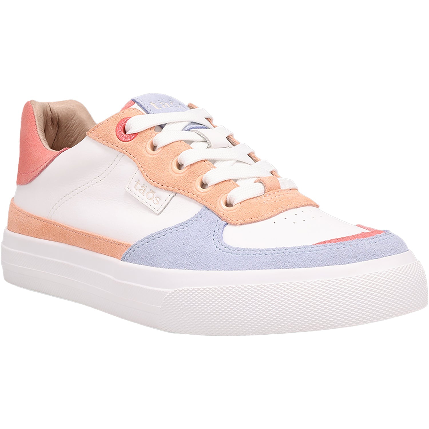 Taos Pop Soul Women's Sporty Lace Up Shoes Peach/Coral Multi