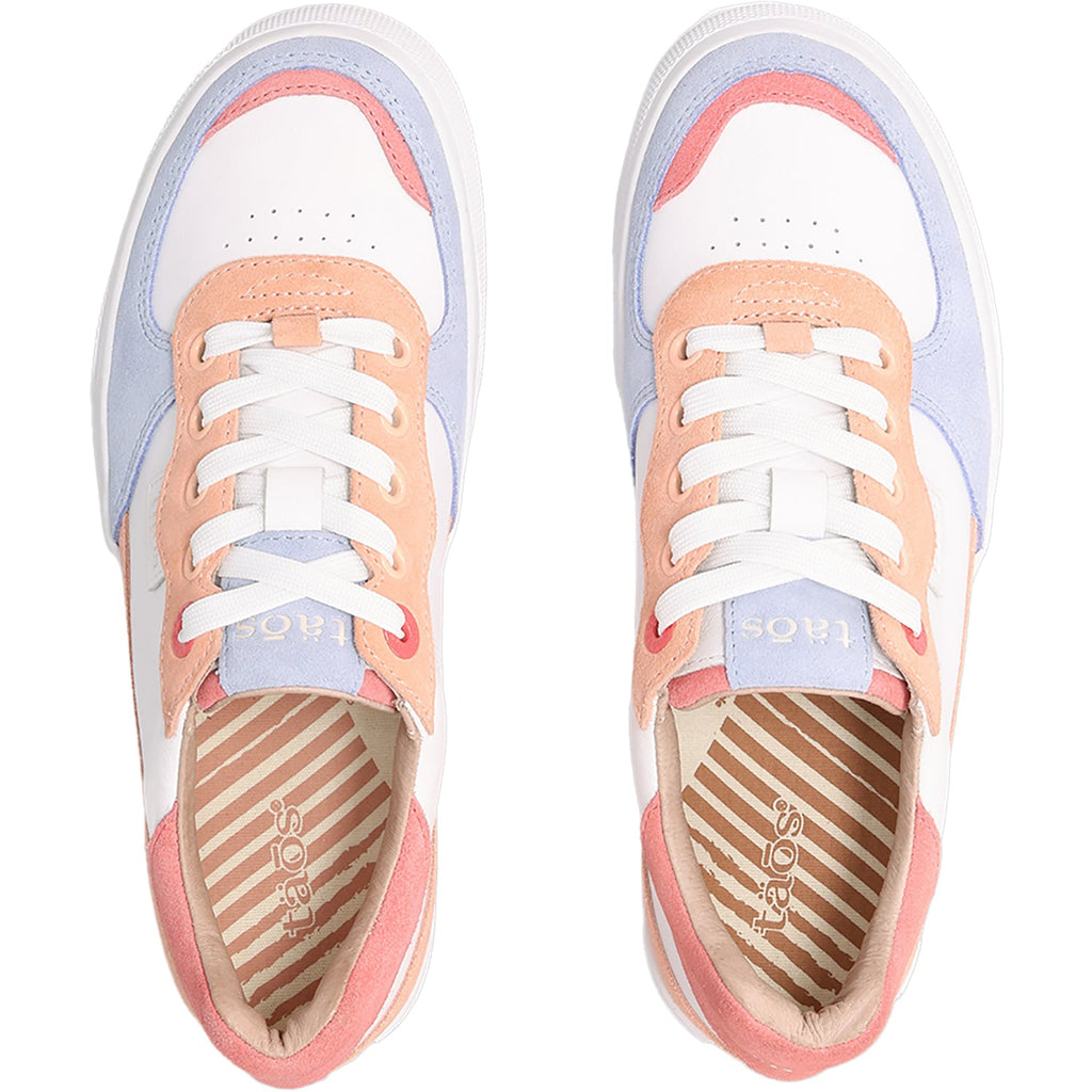 Taos Pop Soul Women's Sporty Lace Up Shoes Peach/Coral Multi