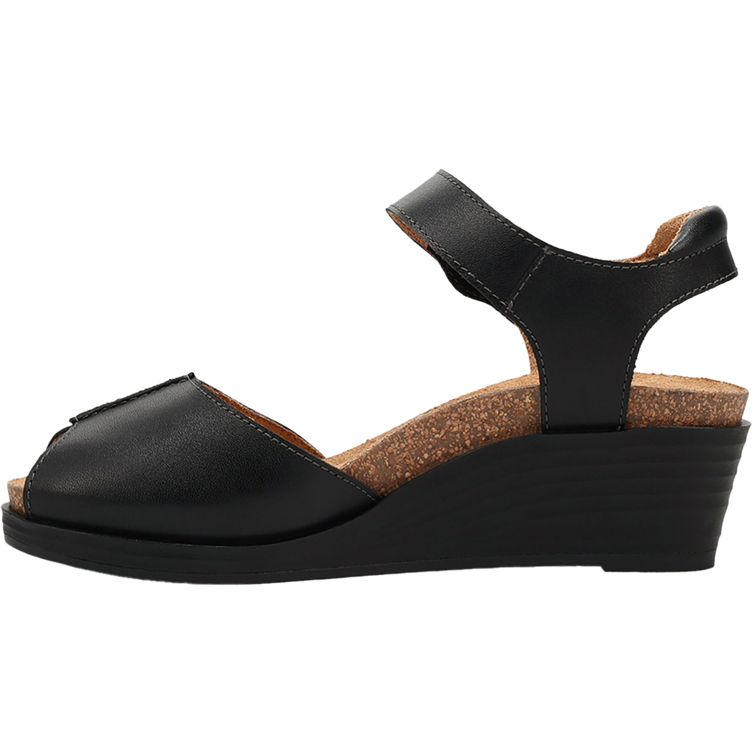 Taos Promise Women's Wedge Sandals Black