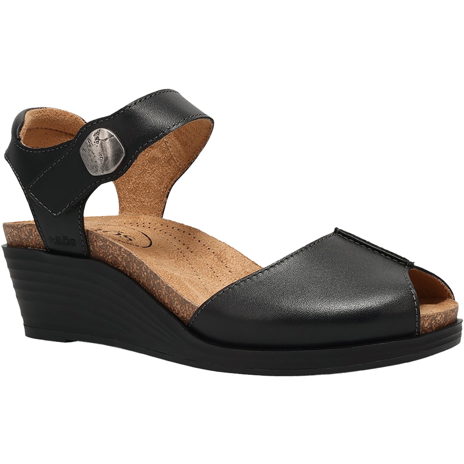 Taos Promise Women's Wedge Sandals Black