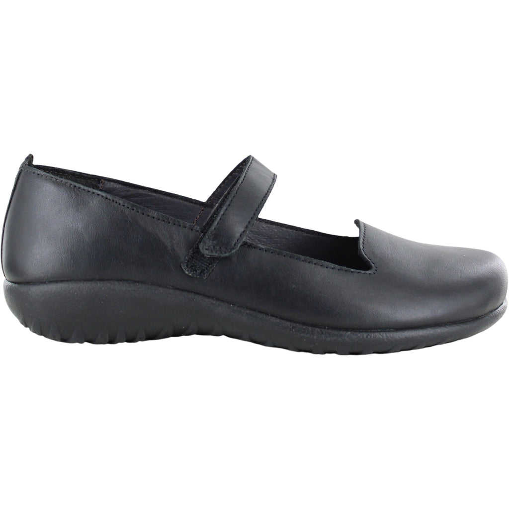 Naot Purini Women's Mary Janes Traditional Black Jet Leather