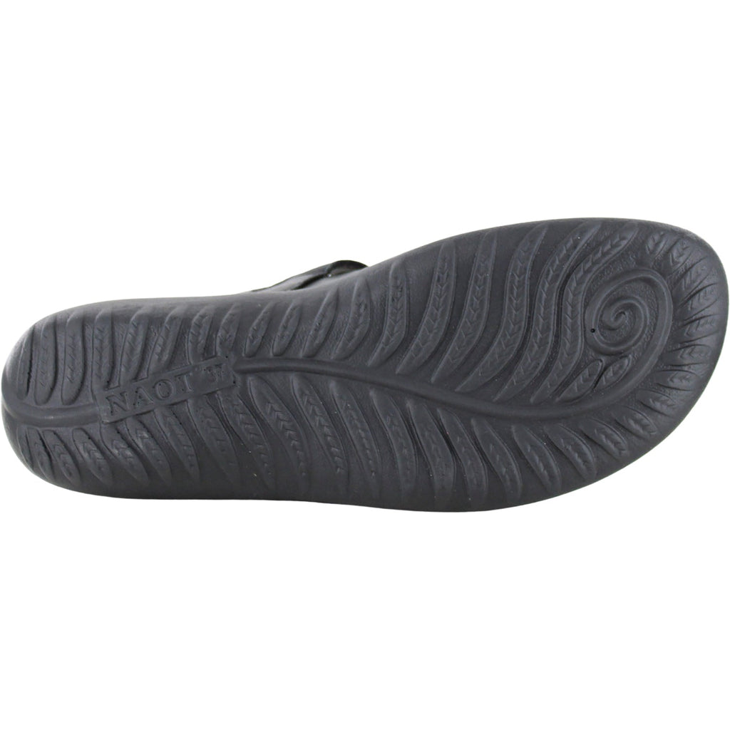 Naot Purini Women's Mary Janes Traditional Black Jet Leather