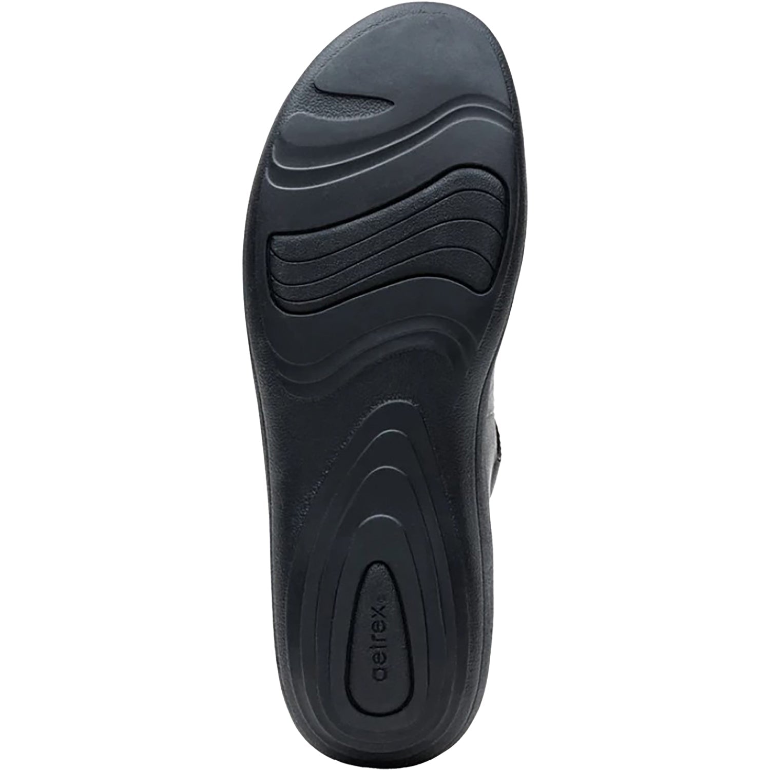 Aetrex Paisley Women's Mary Janes Black Leather