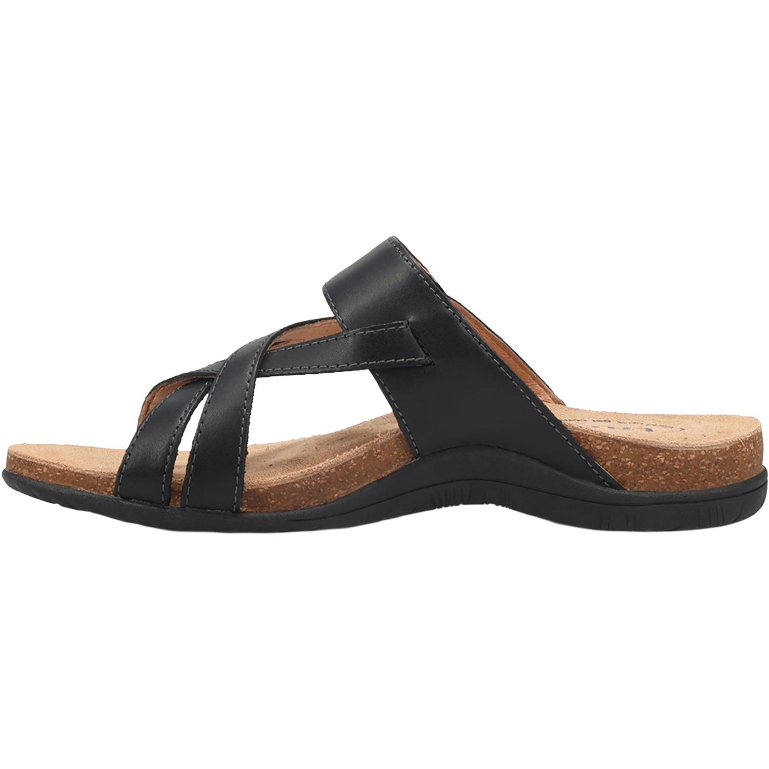 Taos Perfect Women's Thong Sandals Black Leather
