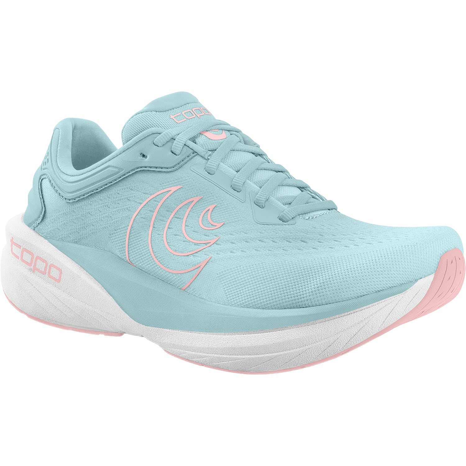 Topo Phantom 4 (Neutral Support) Women's Athletic Shoes Dusty Blue/Pink