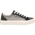 Plim Soul Women's Sporty Lace Up Shoes Black/Graphite Multi