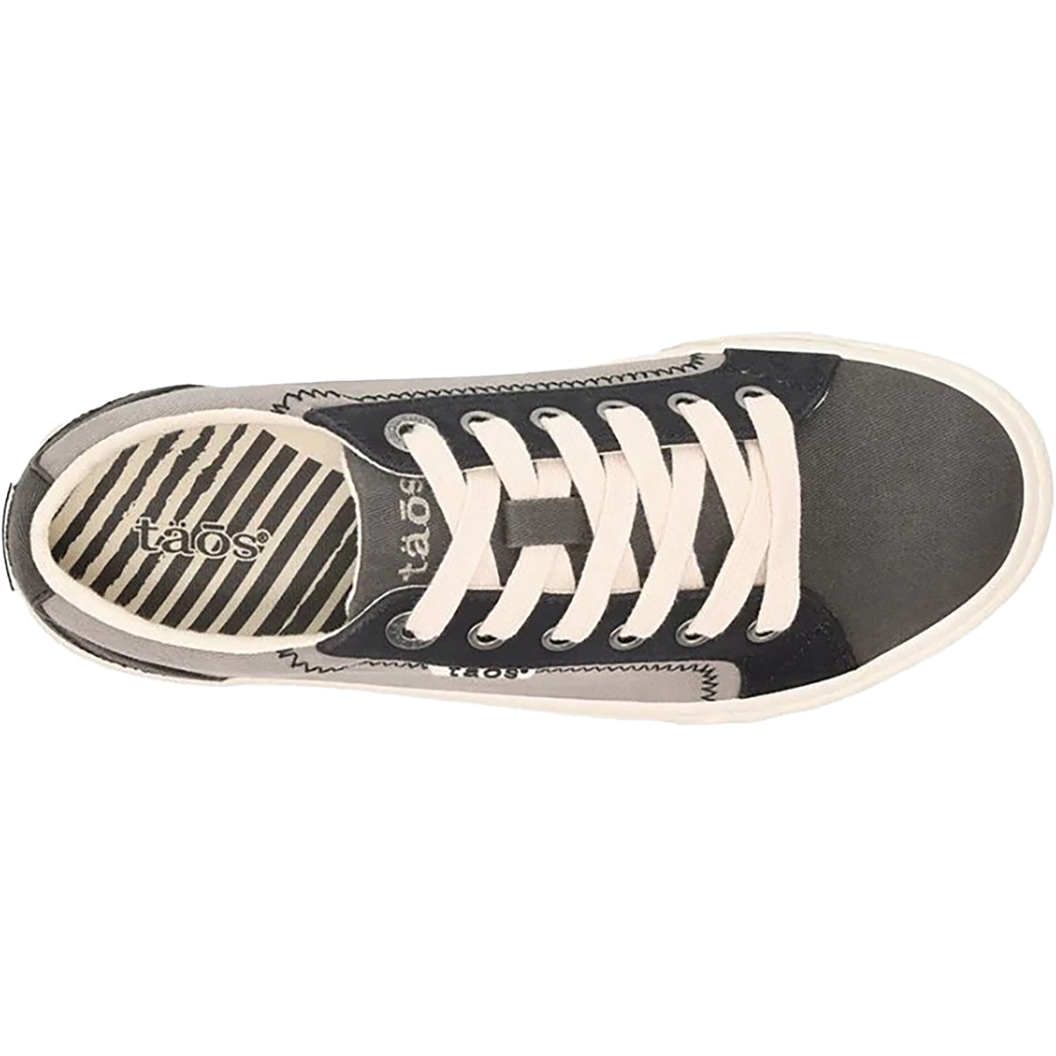 Plim Soul Women's Sporty Lace Up Shoes Black/Graphite Multi