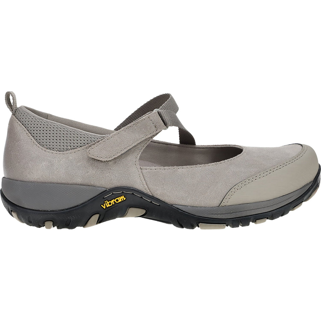 Dansko Primrose Women's Sporty Mary Jane Taupe Burnished Suede