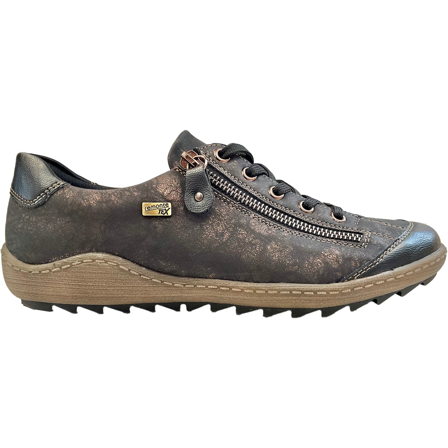Remonte R1402-07 Liv Women's Sneakers Schwarz/Schwarz/Antique