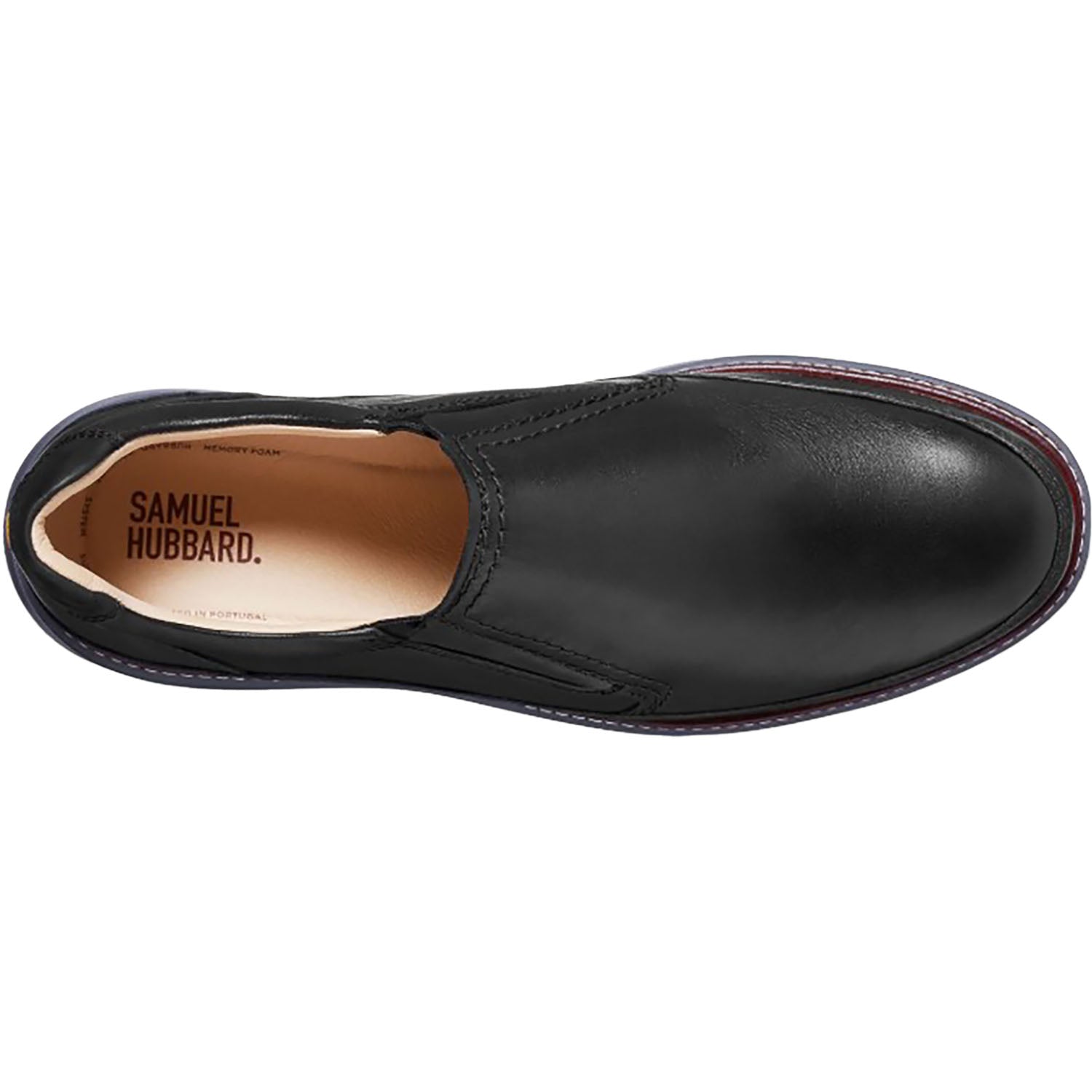 Samuel Hubbard Rafael Men's Slip Ons Black Leather
