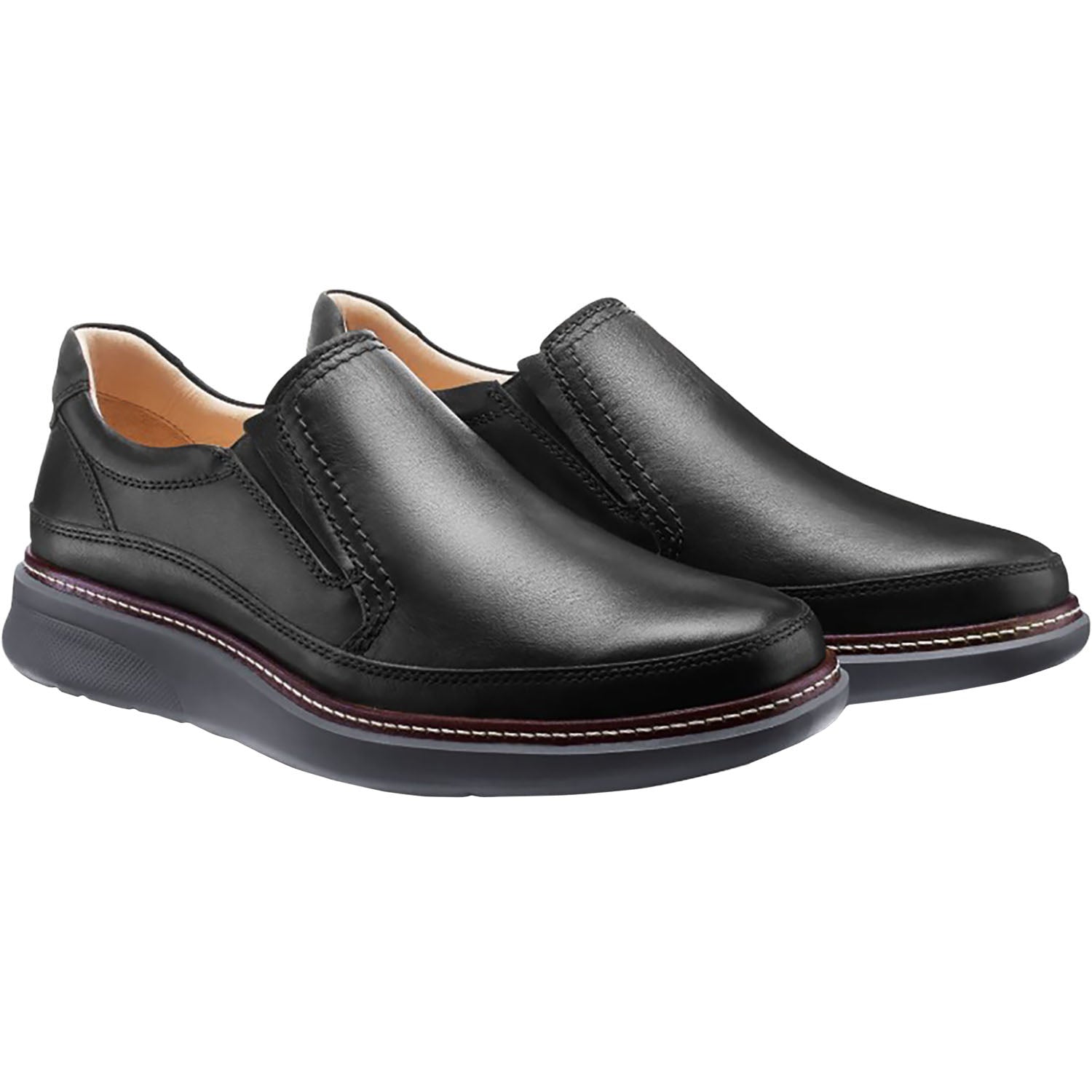 Samuel Hubbard Rafael Men's Slip Ons Black Leather