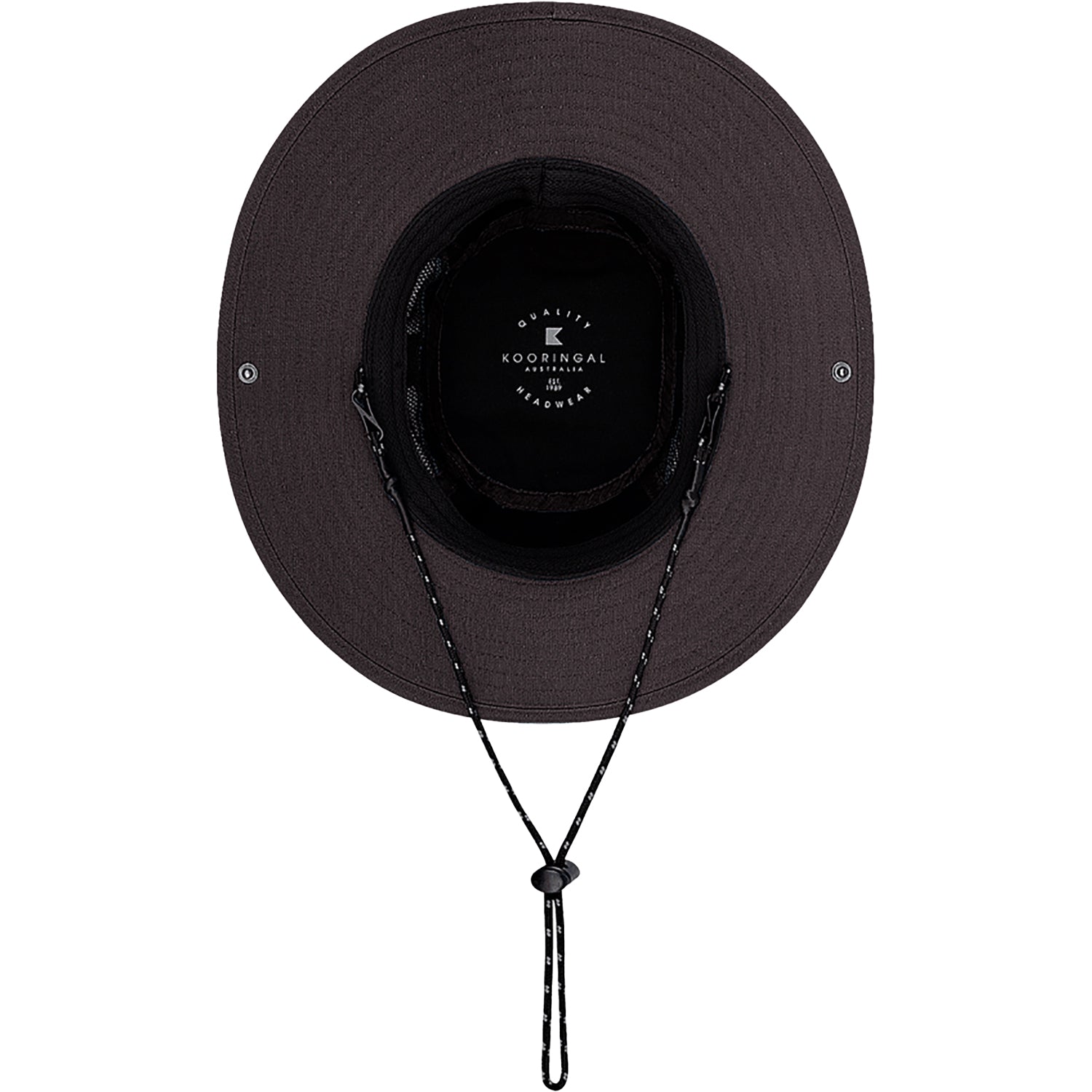 Kooringal Hats Redondo Mid Brim Men's Hat Charcoal