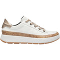 Ara Rem Women's Sporty Lace Up Shoes Natural/White/Sand