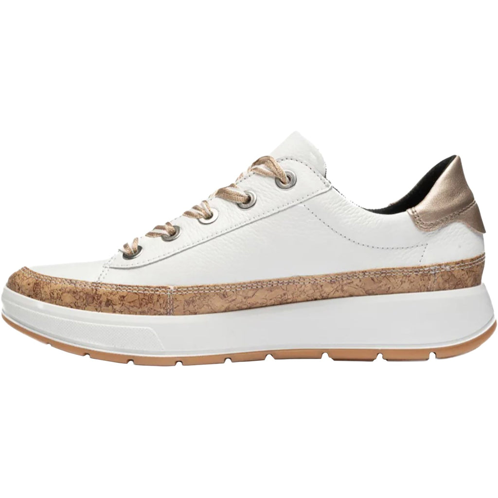 Ara Rem Women's Sporty Lace Up Shoes Natural/White/Sand