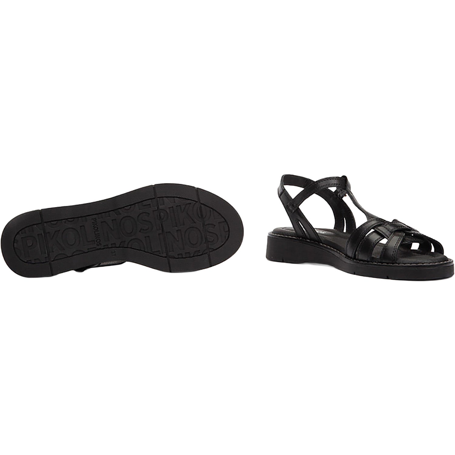 Pikolinos Roquetas W9B-0789 Women's Sandals Black