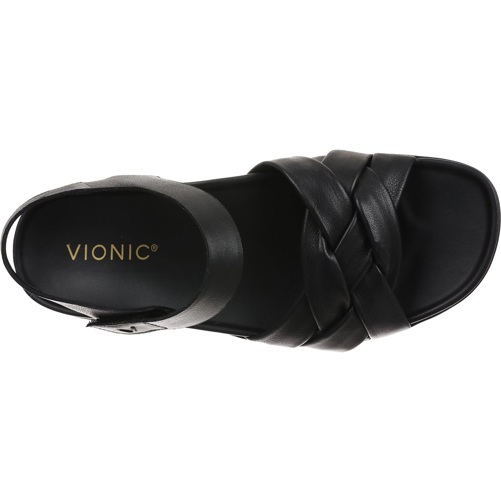 Vionic Rosa Women's Sandals Black Leather