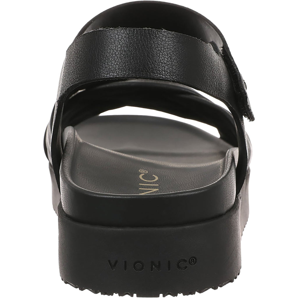 Vionic Rosa Women's Sandals Black Leather