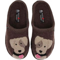 Haflinger Rudi Women's Slippers Smokey Brown