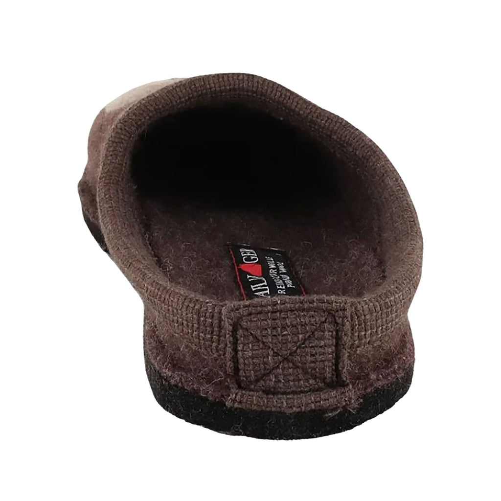 Haflinger Rudi Women's Slippers Smokey Brown