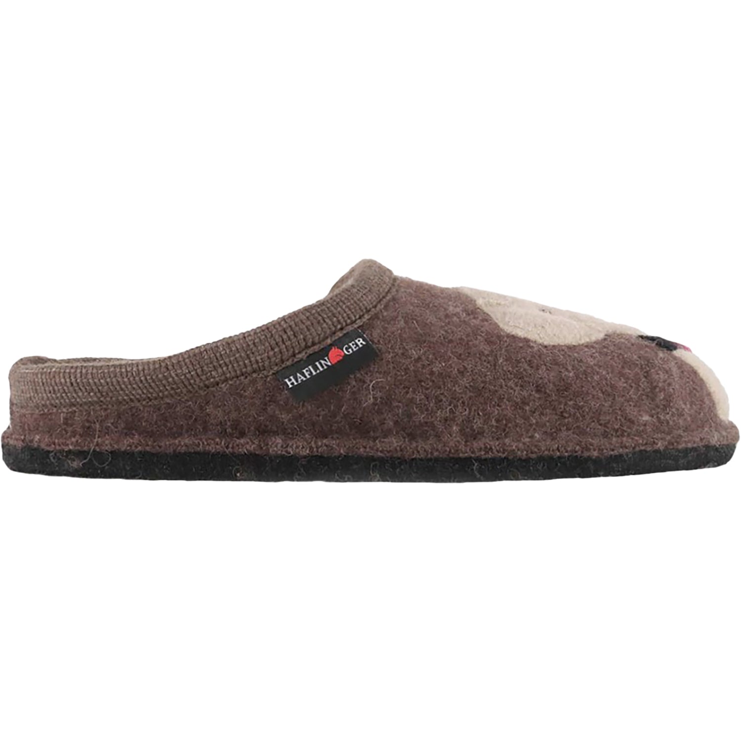 Haflinger Rudi Women's Slippers Smokey Brown