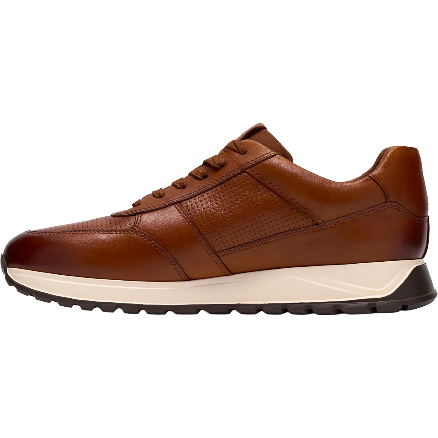 Clarks Radwell Tie Men's Casual Shoes Tan Leather