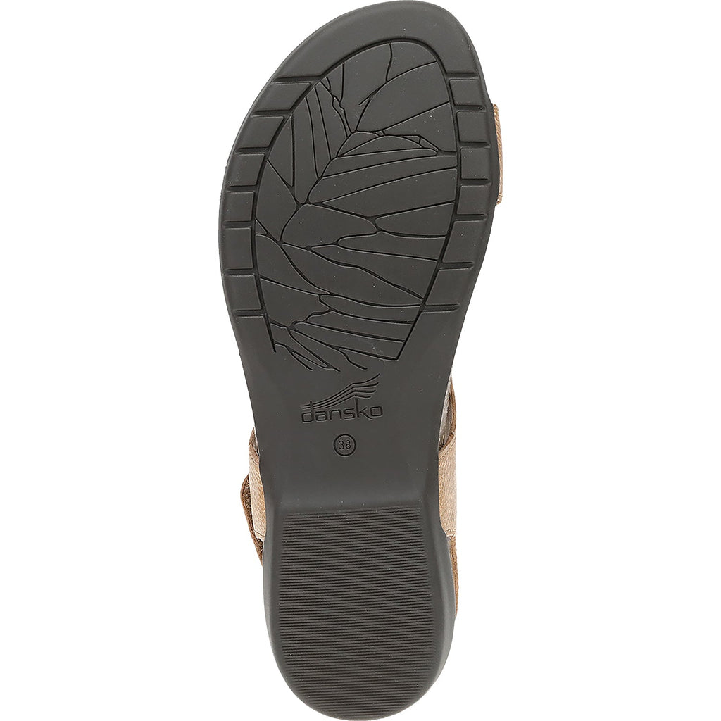 Dansko Reece Women's Thong Sandals Honey Distressed